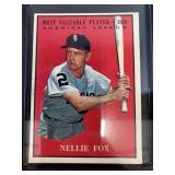 1961 Topps Nellie Fox MVP #477 card