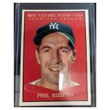1961 Topps Phil Rizzuto MVP #471 card