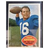 1960 Topps Frank Gifford #74 card