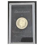 1974 Eisenhower US proof dollar in case