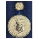 Half pound Kennedy commemorative proof enriched