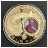 Great popes through history commemorative proof