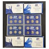 United States Mint 50 state quarters proof set