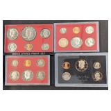 United States proof sets lot years included 1977,