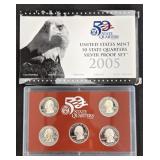 2005 50 State quarters United States silver proof