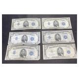 6. $5.00 Silver certificates