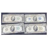 4 -1934 $10.00 federal reserve