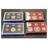 4proof sets 1968,1969,1973&1976