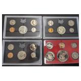 4-Proof Sets 1968, 1969, 1971, 1973