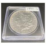 1881-0 Silver Morgan dollar