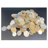 2 pounds foreign coins unsearched
