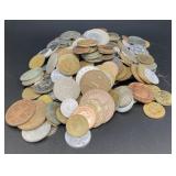 2 pounds foreign coins unsearched