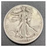 1944-D  silver walking liberty half dollar