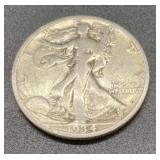 1934-S Silver walking liberty half dollar