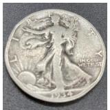 1934-D silver walking liberty half dollar