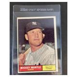 1961 Topps Mickey Mantle #300 card