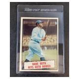 1961 Topps Babe Ruth 60th Homerun #401