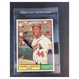 1961 Topps Hank Aaron #415 card