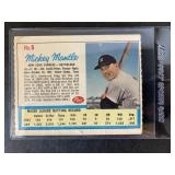 1962 Post cereal Mickey Mantle #5 inserts