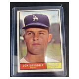1961 Topps Don Drysdale #260 card