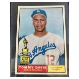 1961 Topps Tommy Davis #168 All Star rookie card