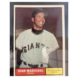 1961 Topps Juan Marichal #417 card