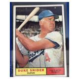 1961 Topps Duke Snider #443 card