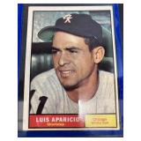 1961 Topps Luis Aparicio #440 card