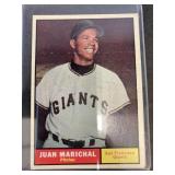 1961 Topps  Juan Marichal #417 rookie card
