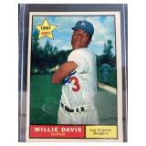 1961 Topps Willie Davis #506 rookie card