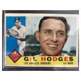 1960 Topps Gil Hodges #295 card