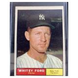 1961 Topps Whitey Ford #160 card