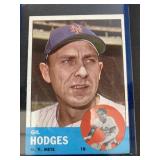 1963 Topps Gil Hodges #245 card