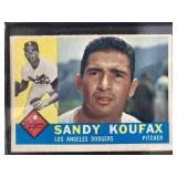 1960 Topps Sandy Koufax #343 card