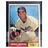 1961 Topps Sandy Koufax #344 card