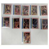 1987-1988 Fleer Sticker set Michael Jordan 2nd