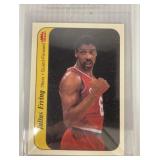 1986 Fleer Julius Erving sticker card