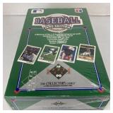 Sealed 1990 Upper Deck baseball wax box