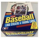 1988 Fleer baseball wax box