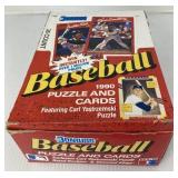 1990 Donruss baseball wax box