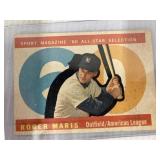 1960 Topps Roger Maris All Star #565 card