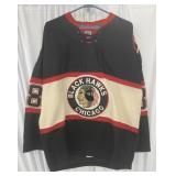Kane 88 Black hawk jersey size (50)