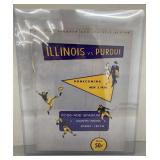 1956 Illinois vs. Purdue official program &