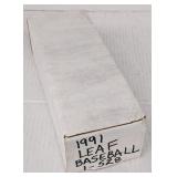 1991 Leaf Baseball card set 1-528