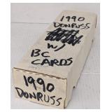 1990 Donruss baseball card set