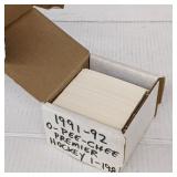 1991-92 O Pee Chee premier hockey card set 1-198