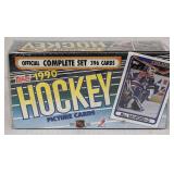 1990 Topps Hockey card set complete 396 cards