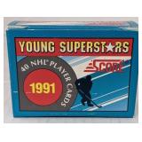 1991 Score young superstars hockey 40 card set