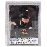 Topps series 2 Batman returns 100 card set