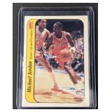 1986-87 Fleer rookie sticker Michael Jordan